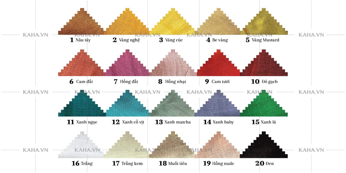 Đèn Vải KAHA | Màu Vải Linen Đèn Vải KAHA | Màu Vải Linen